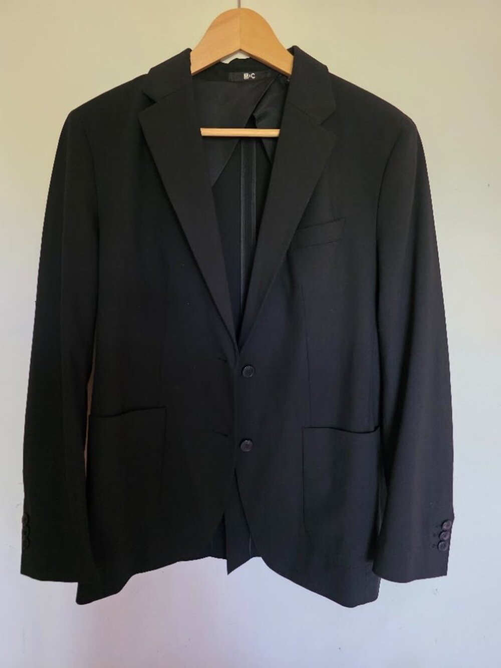 Uniqlo C black oversized blazer. Size XS